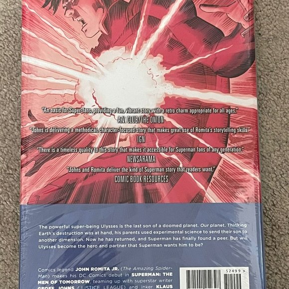 Superman The Men Of Tomorrow Hardcover Brand New - Picture 2 of 2